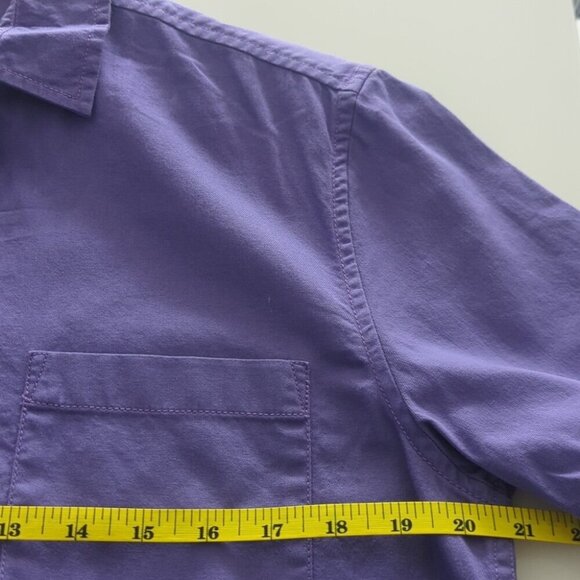 Topman Purple Casual Button Down Shirt - Size M NWT - Picture 7 of 7